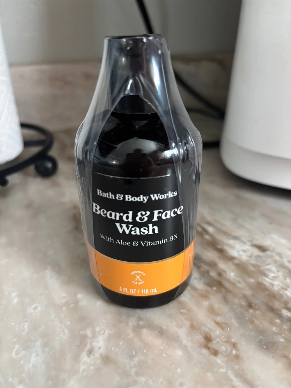 Men’s Bath & Body Works Beard & Face Wash - Black & Orange
